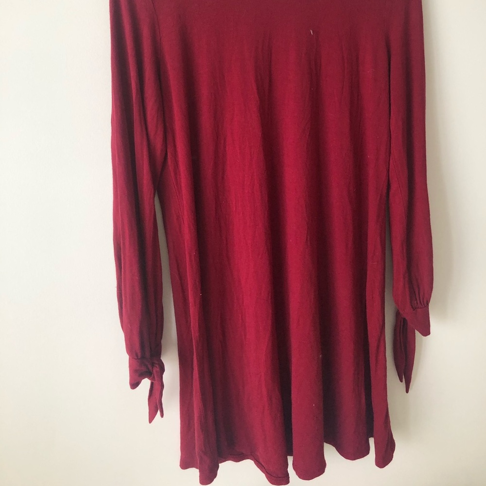 red dress